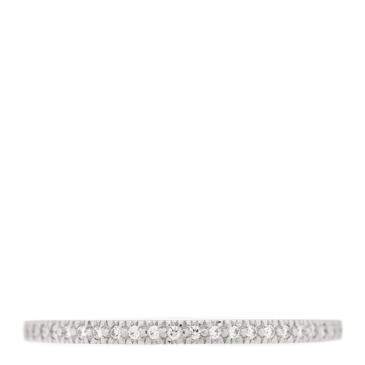 Platinum Diamond Full Eternity Band Ring 49 5