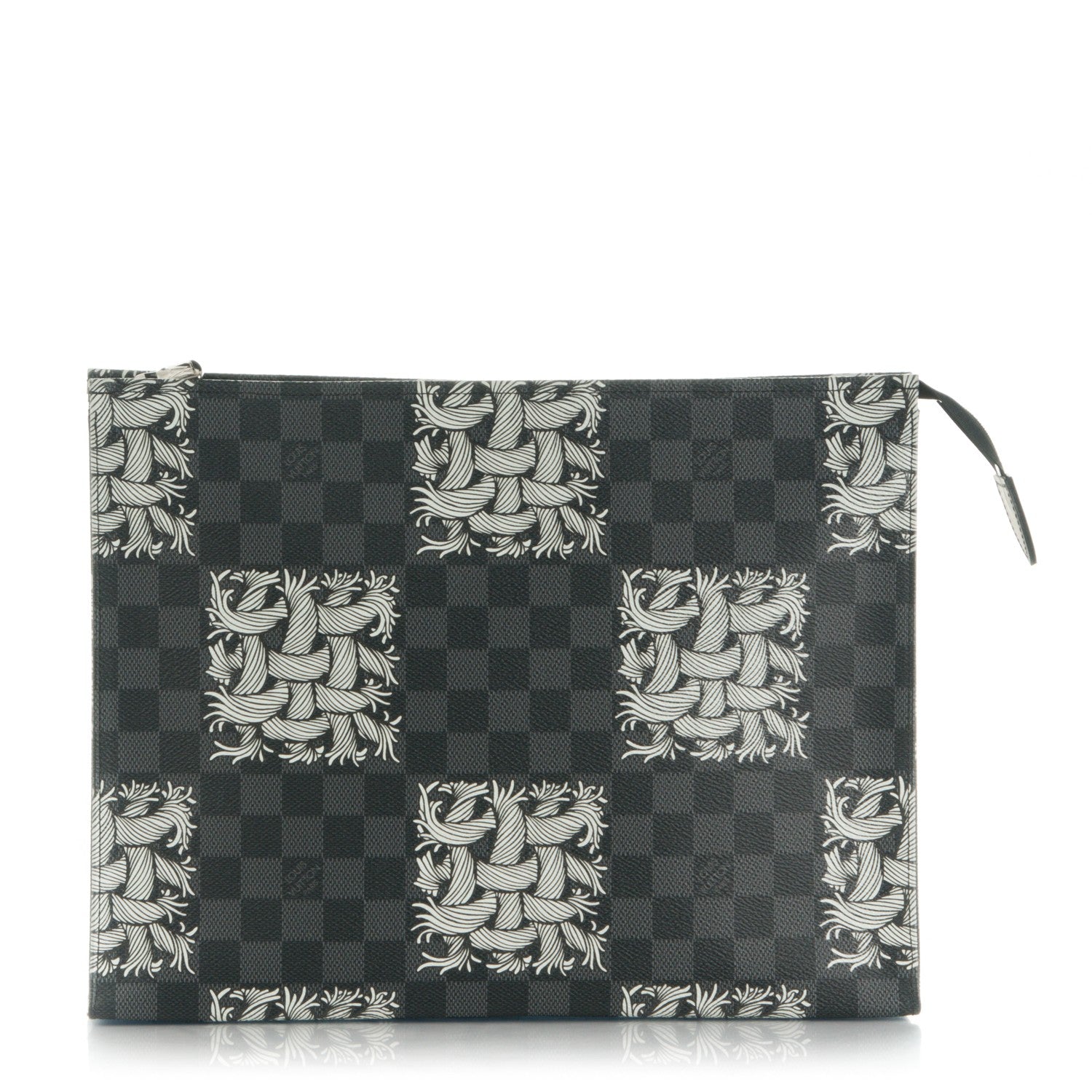 Louis Vuitton Damier Graphite Rope Pochette Voyage White 1 of 7