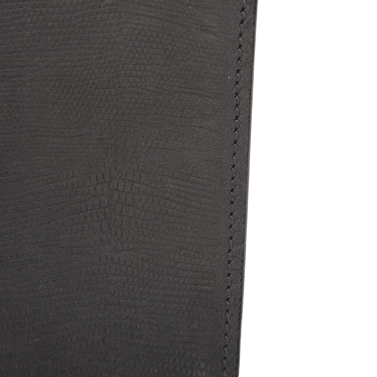 Saint Laurent Lizard Calfskin Embossed Classic Y Clutch Black 11 of 14