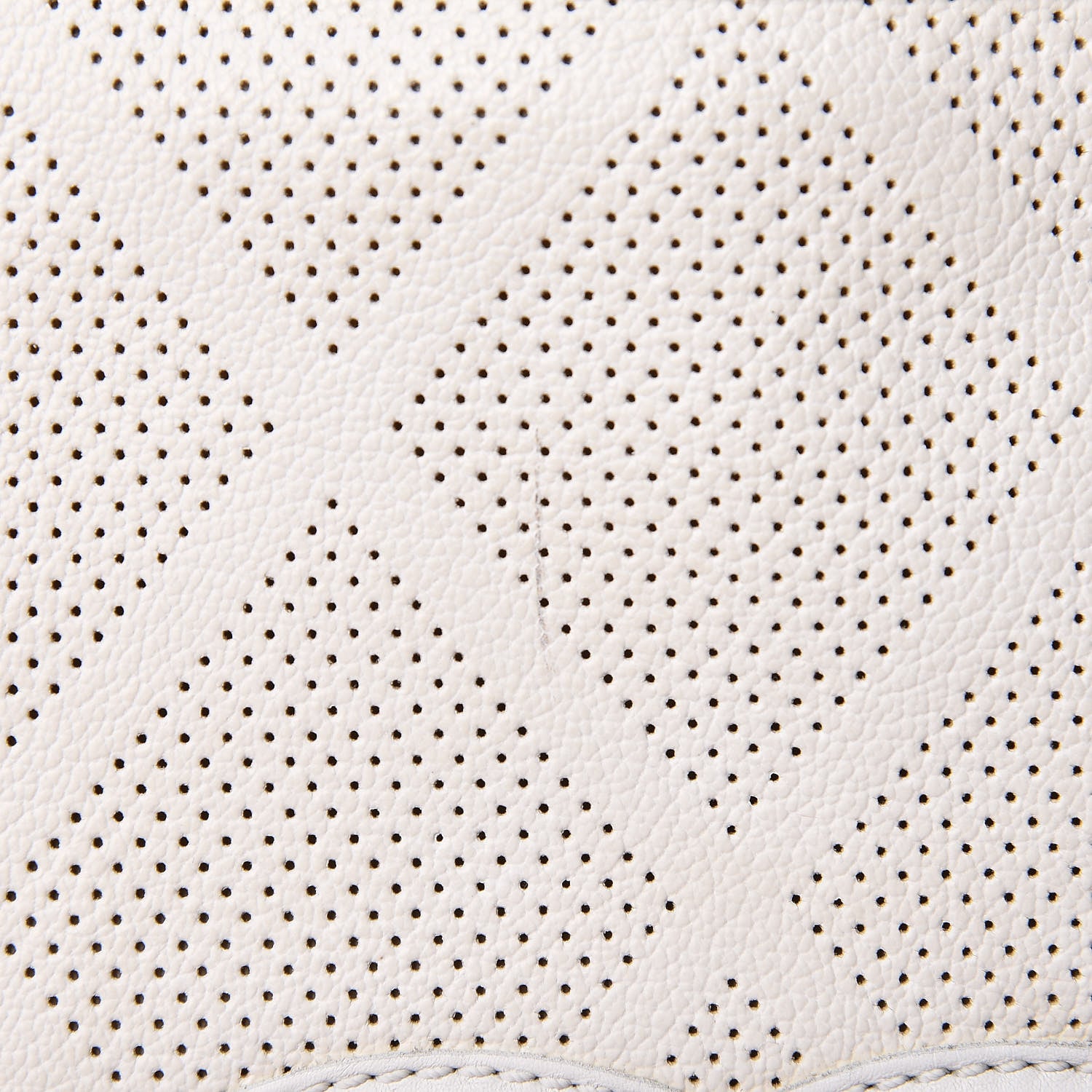 Chanel Goatskin Perforated Large CC Tote White 29 of 29