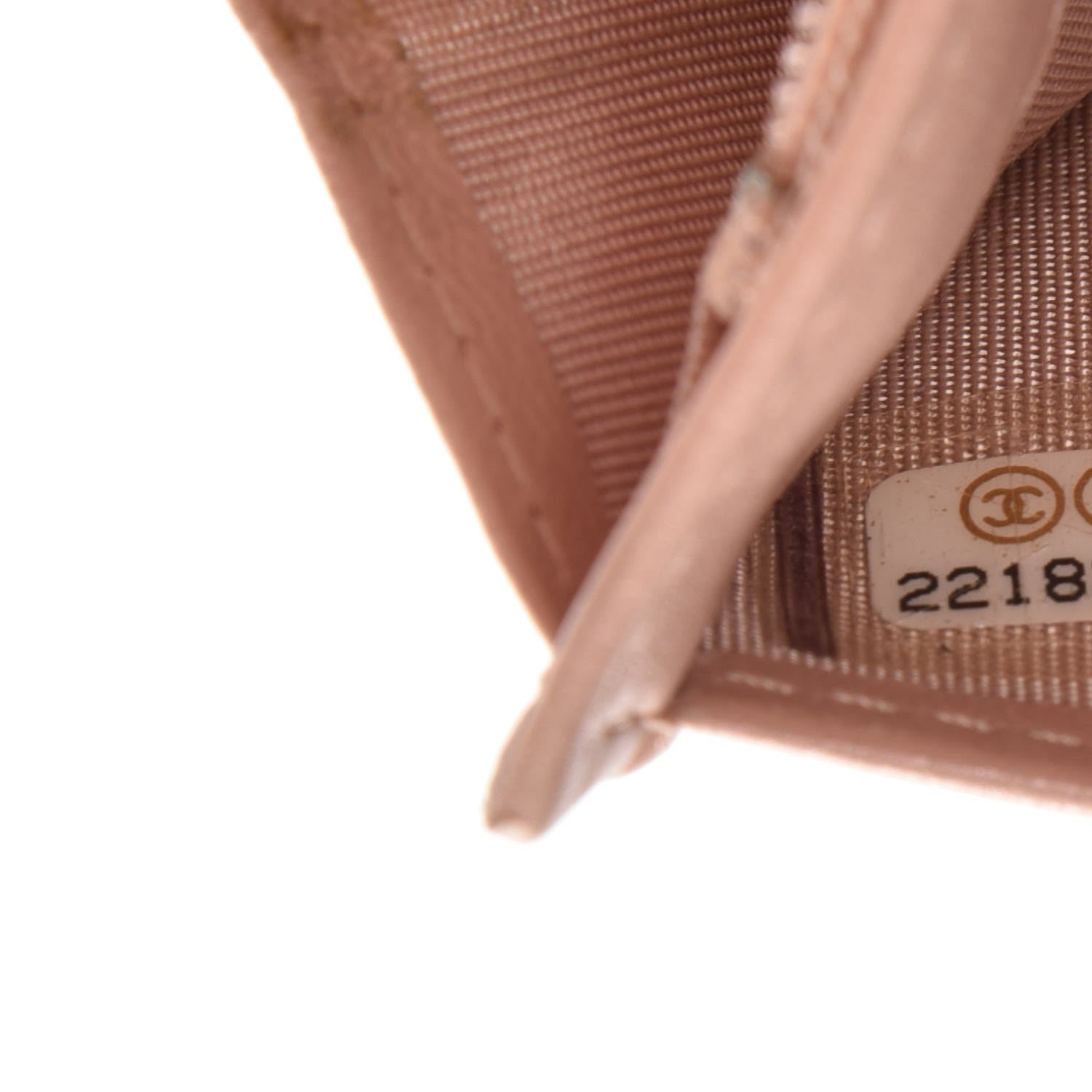 Chanel Iridescent Calfskin Quilted Boy Yen Wallet Light Pink 8 of 11