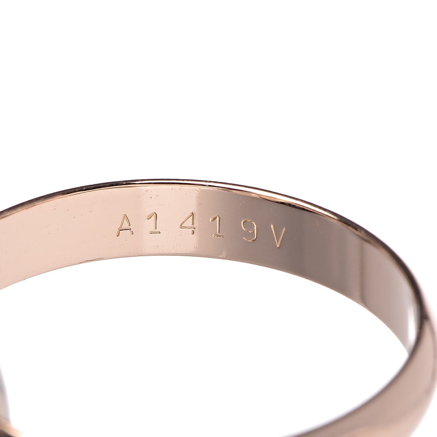18K Pink Yellow White Gold Classic Les Must De Trinity Ring 54 6.75