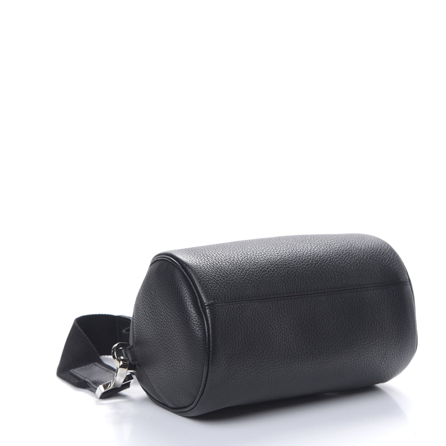 HOMME Grained Calfskin Mens Roller Pouch Black