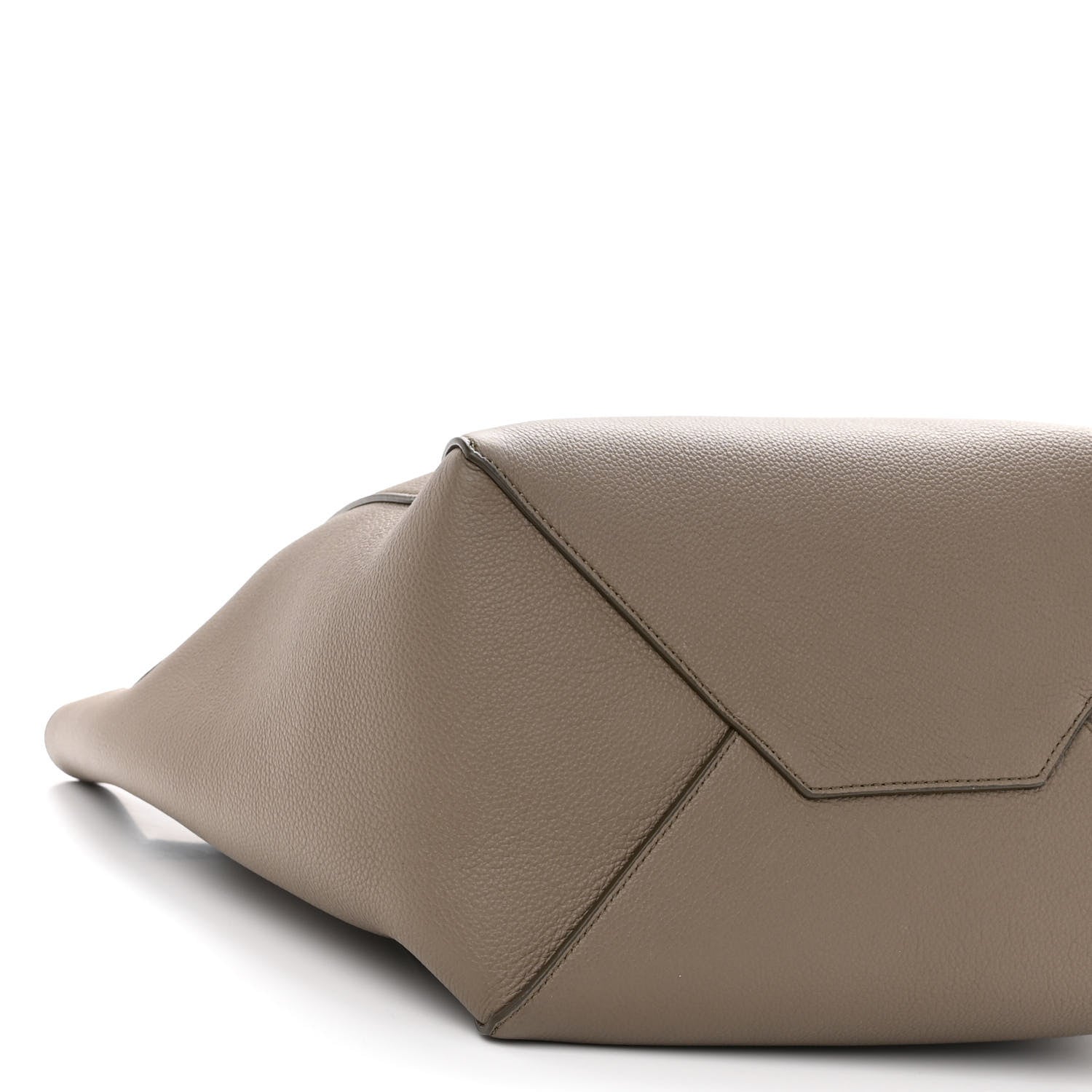 Celine Soft Grained Calfskin Small Belt Cabas Phantom Taupe 8 of 9