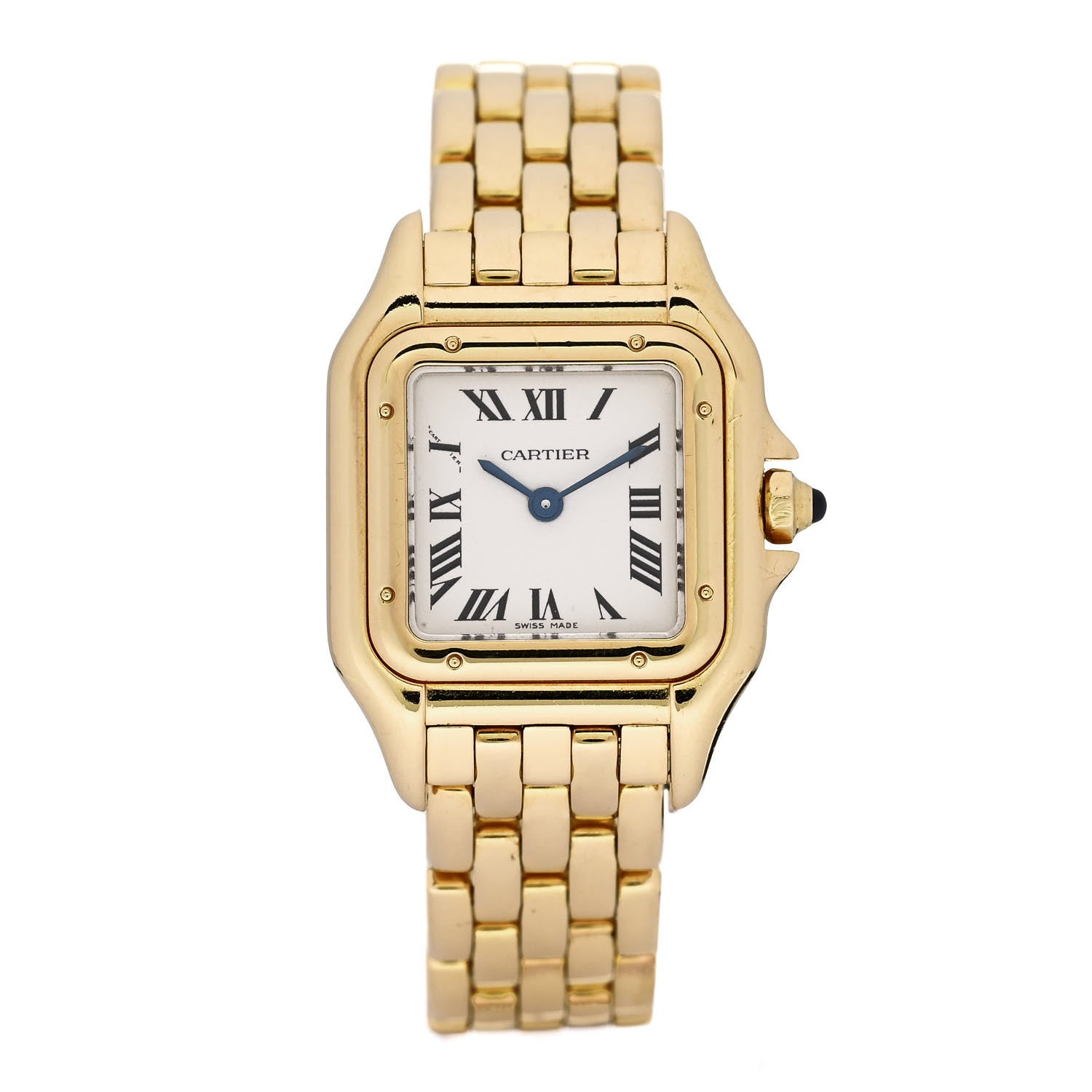 Cartier 18K Yellow Gold 22mm Panthere Quartz Watch 1 of 4
