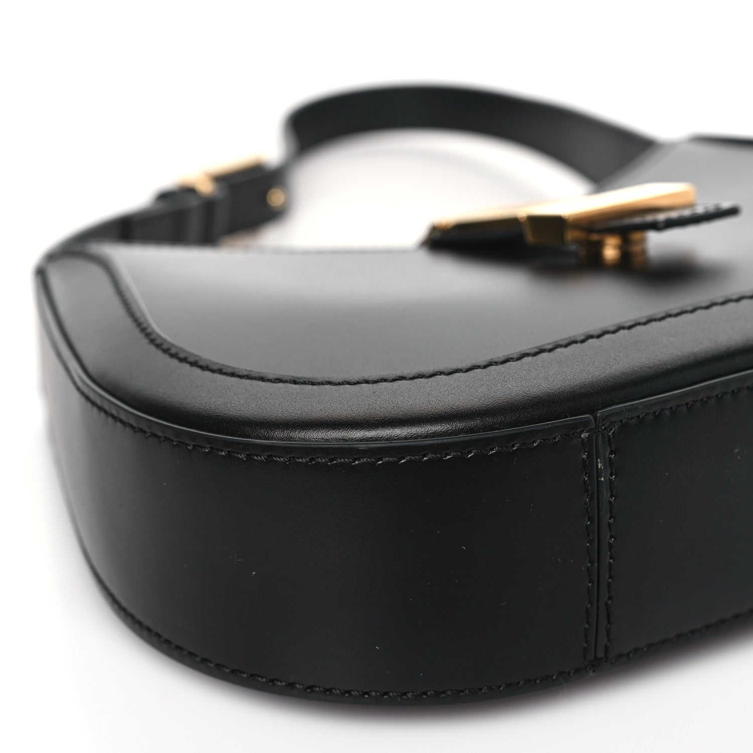 Versace Calfskin Small Greca Goddess Hobo Black 7 of 8