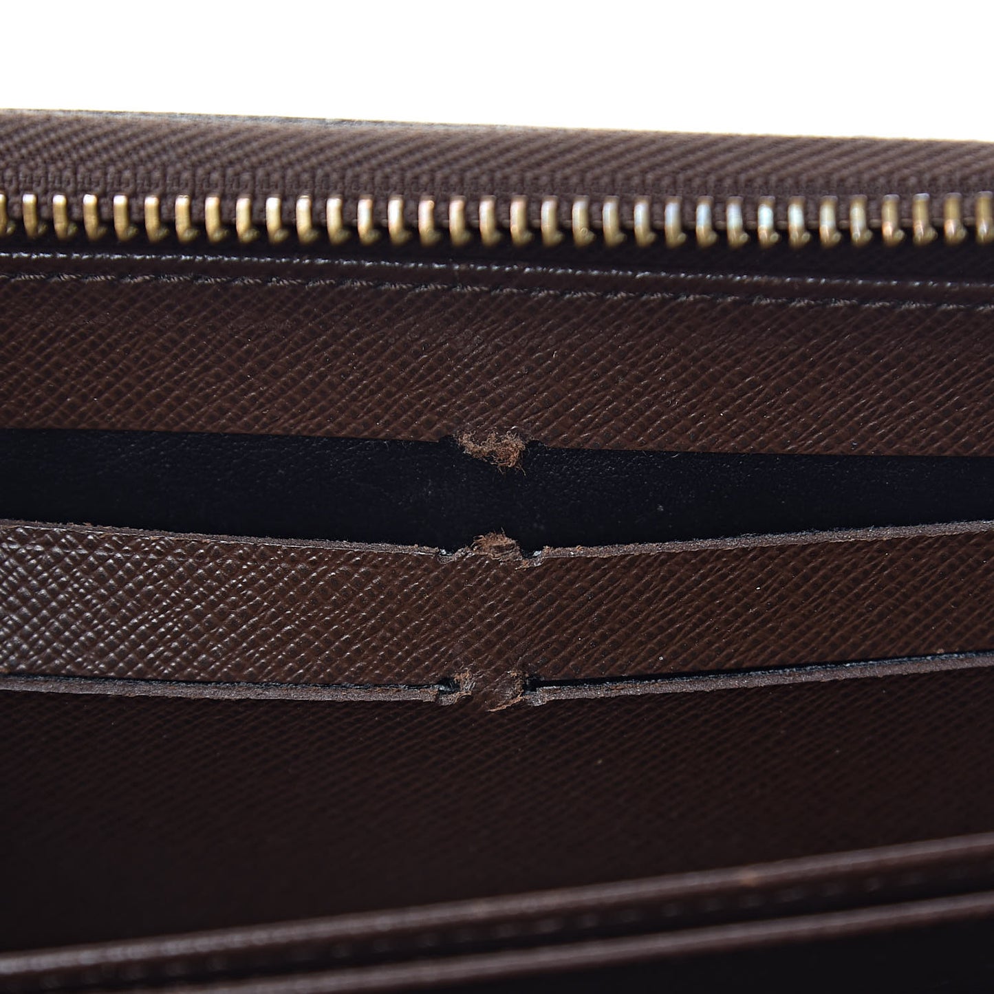 Damier Ebene Zippy Wallet