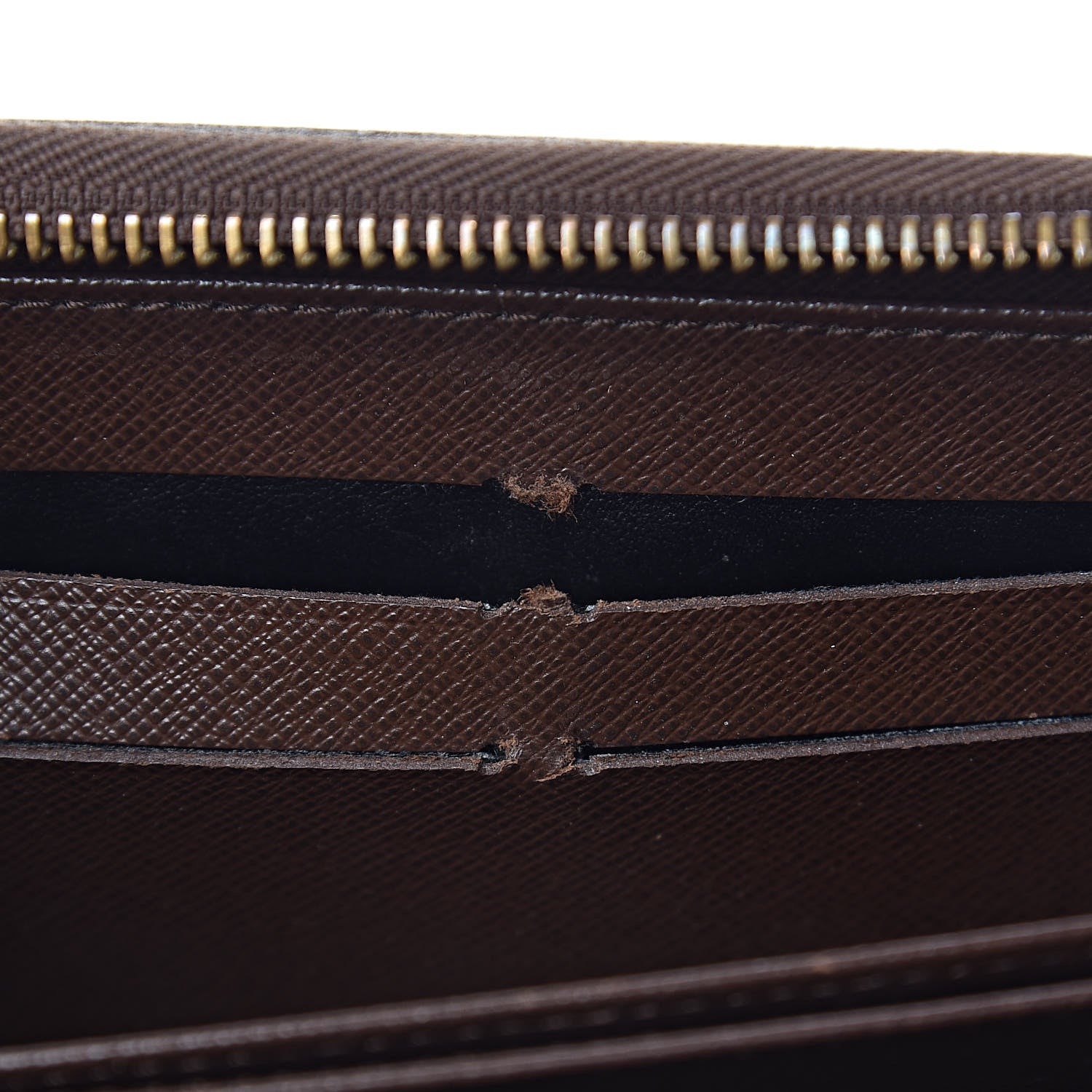 Louis Vuitton Damier Ebene Zippy Wallet 13 of 13