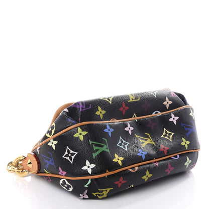 Louis Vuitton Monogram Multicolor Patti Black 3 of 8