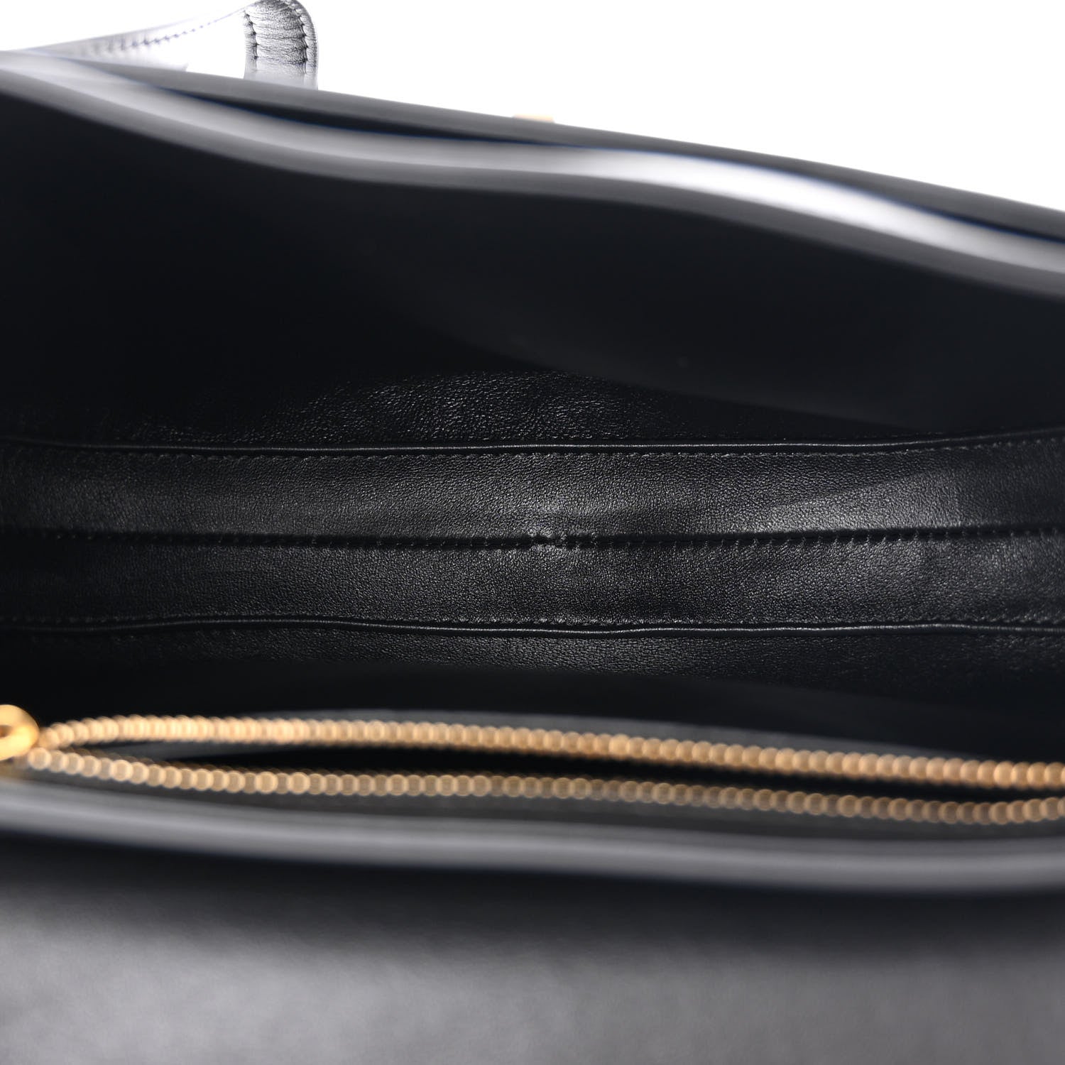 Celine Satinated Calfskin Medium Besace 16 Black 5 of 10