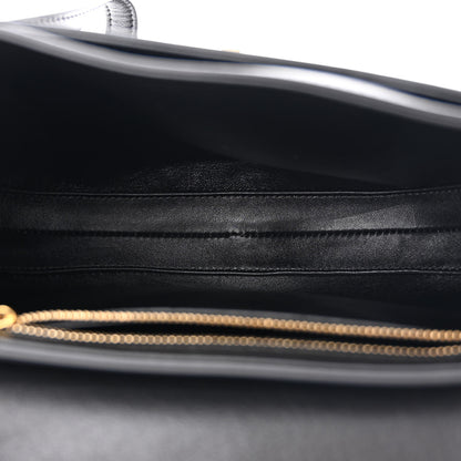 Celine Satinated Calfskin Medium Besace 16 Black 5 of 10