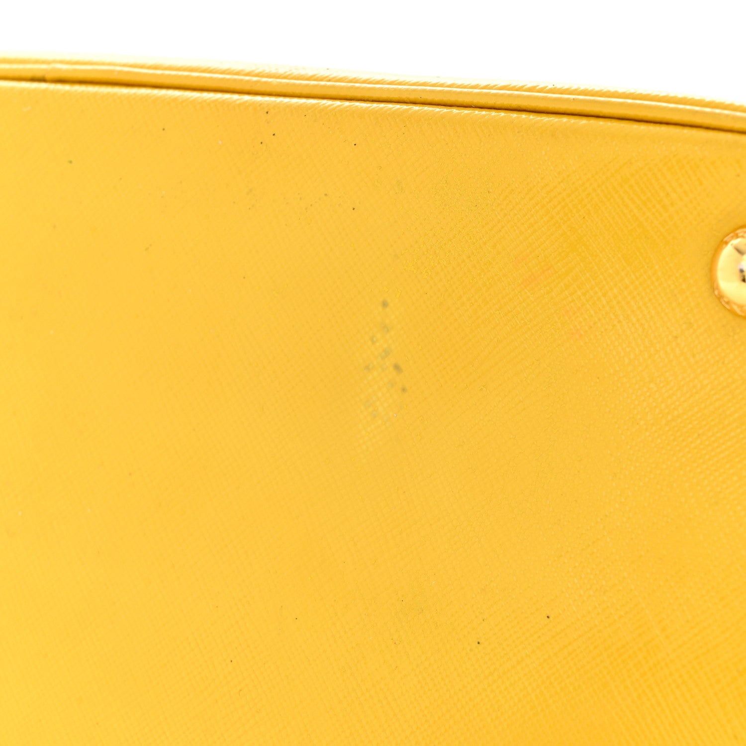 Prada Saffiano Vernice Medium Open Promenade Tote Ananas 26 of 27