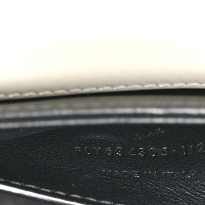 Saint Laurent Box Calfskin Monogram Medium Solferino Satchel Crema Soft 7 of 10