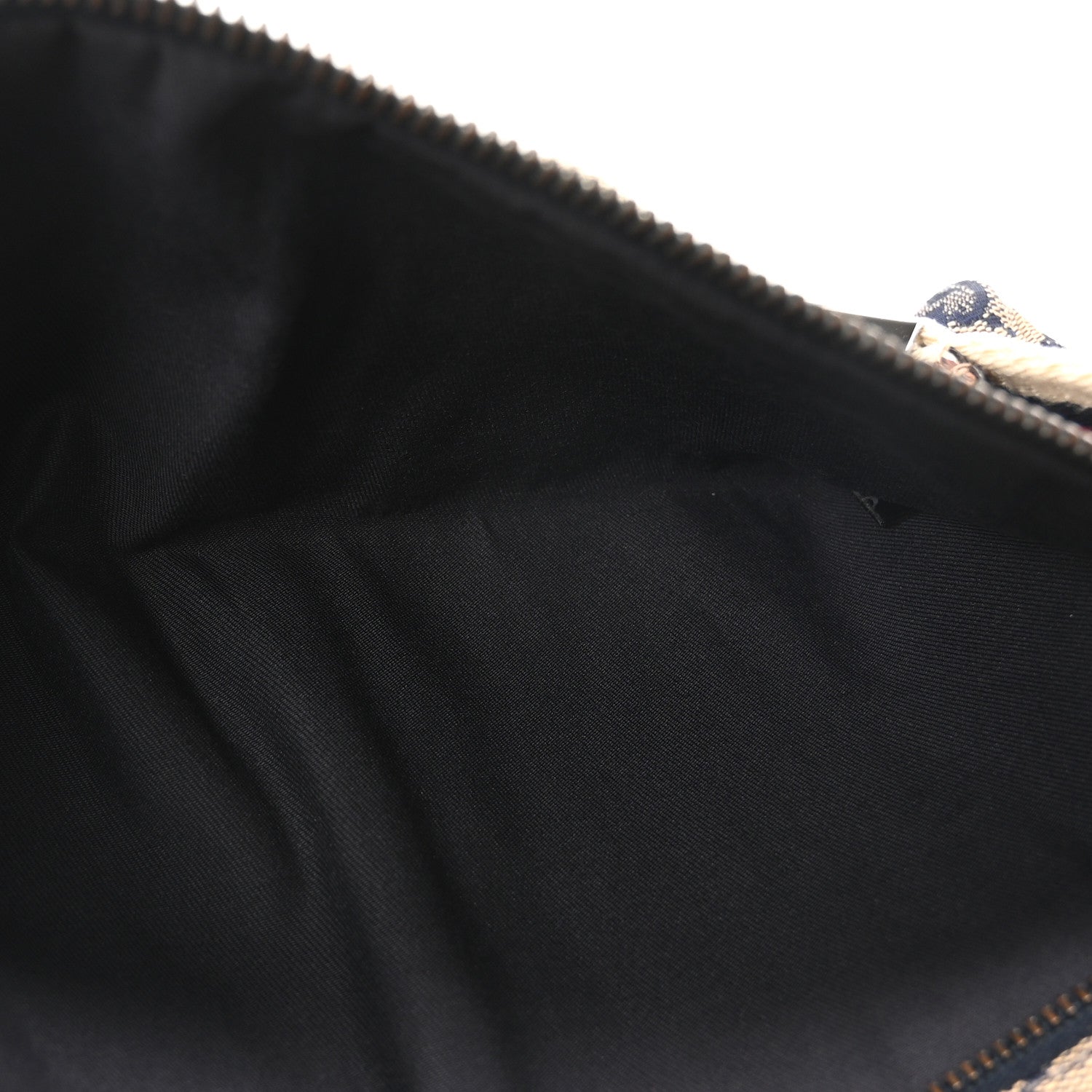 Gucci GG Monogram Web Double Pocket Belt Bag Navy 5 of 10