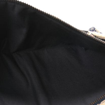 Gucci GG Monogram Web Double Pocket Belt Bag Navy 5 of 10