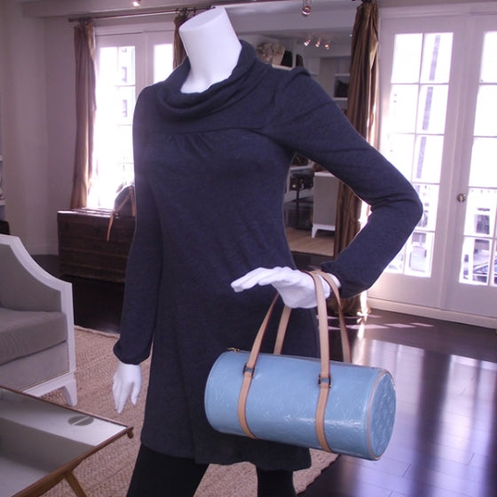 Louis Vuitton Vernis Bedford Blue 2 of 9