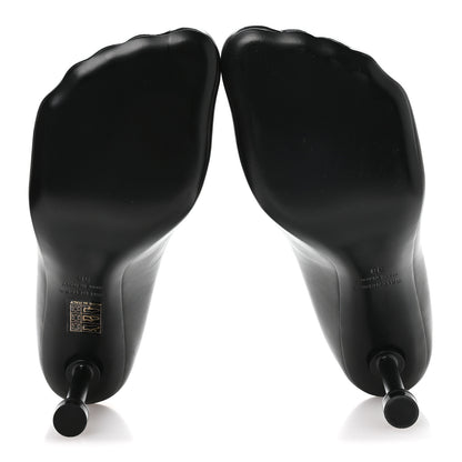 Balenciaga Soft Sheepskin Fetish Pump 38 Black 6 of 9