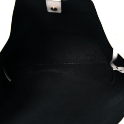 Saint Laurent Calfskin Large Shopping Tote Porcellana 5 of 36