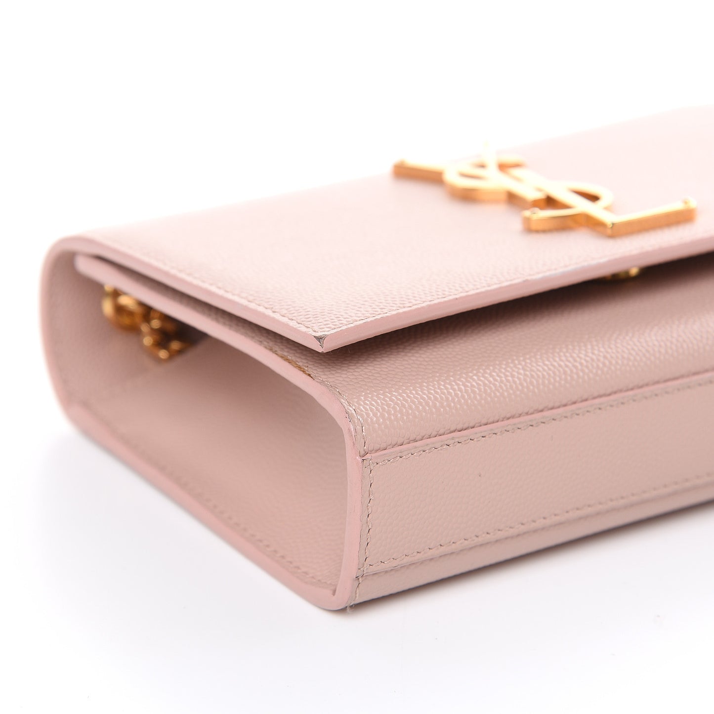 Grain De Poudre Small Monogram Kate Satchel Pale Blush