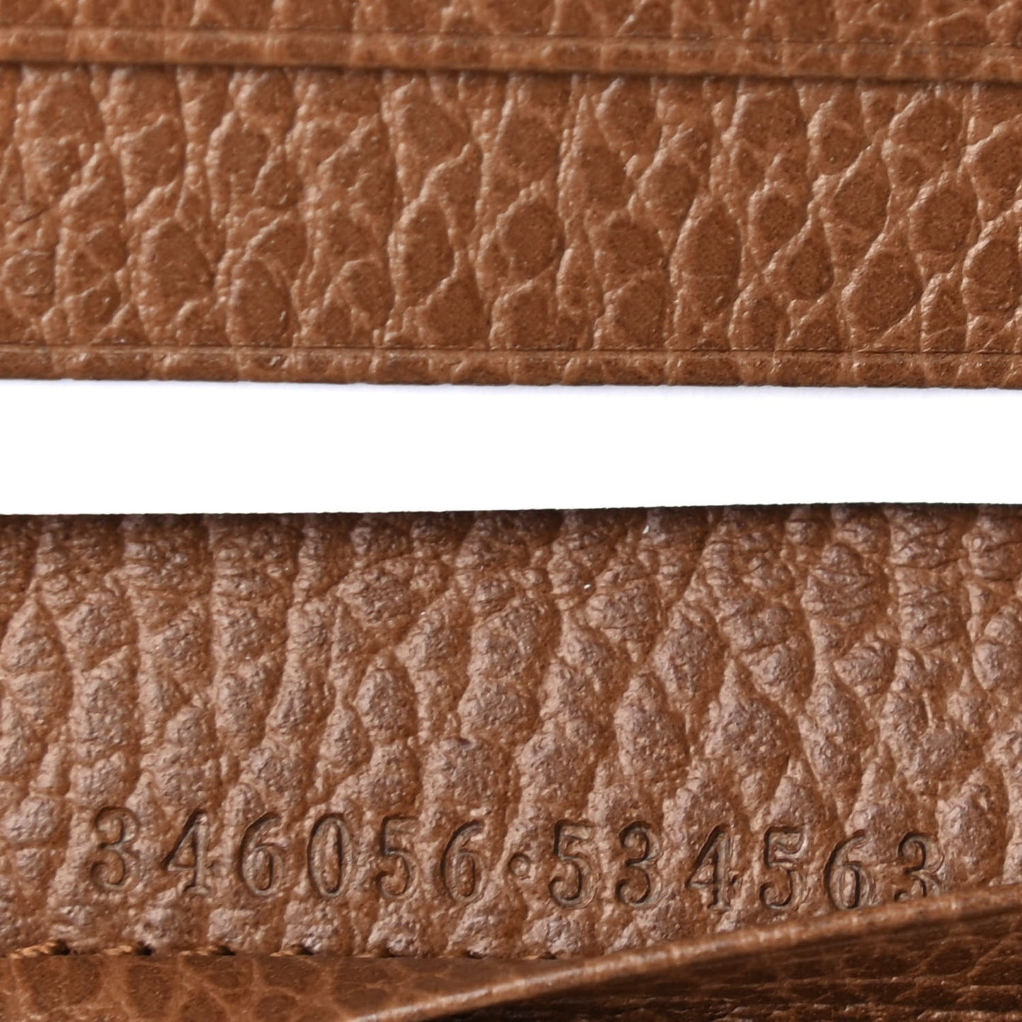 Monogram Dollar Calfskin Zip Around French Wallet Beige Ebony Tabacco
