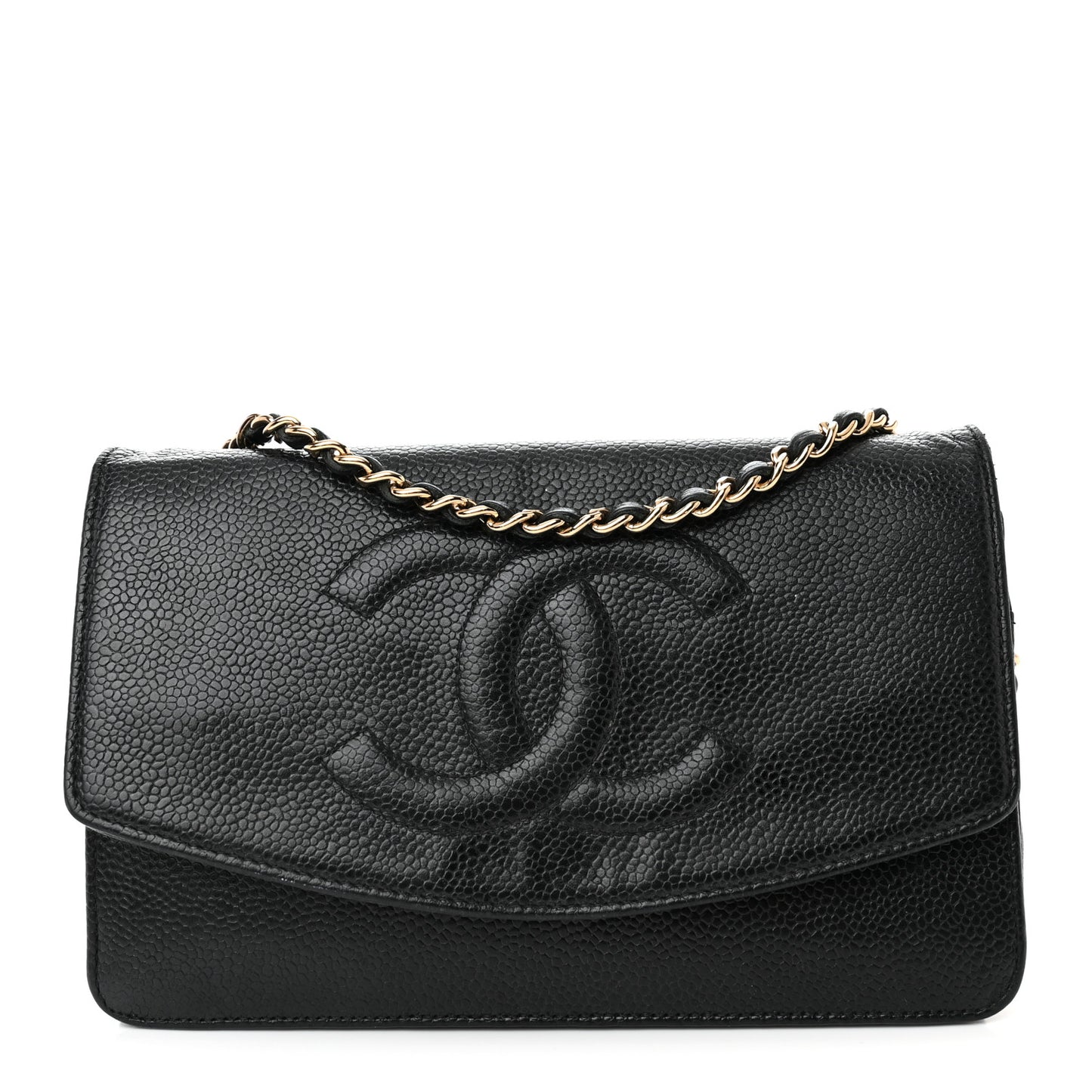 Caviar Timeless CC Wallet on Chain WOC Black