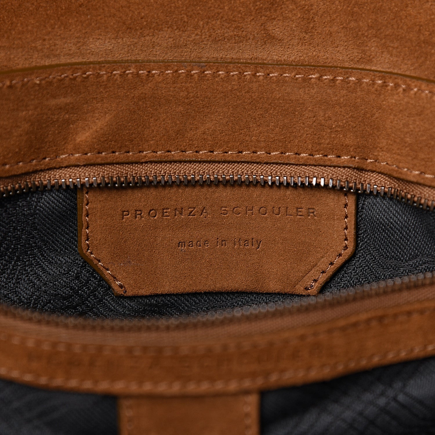 Proenza Schouler Suede Medium PS1 Satchel Tobacco 7 of 11