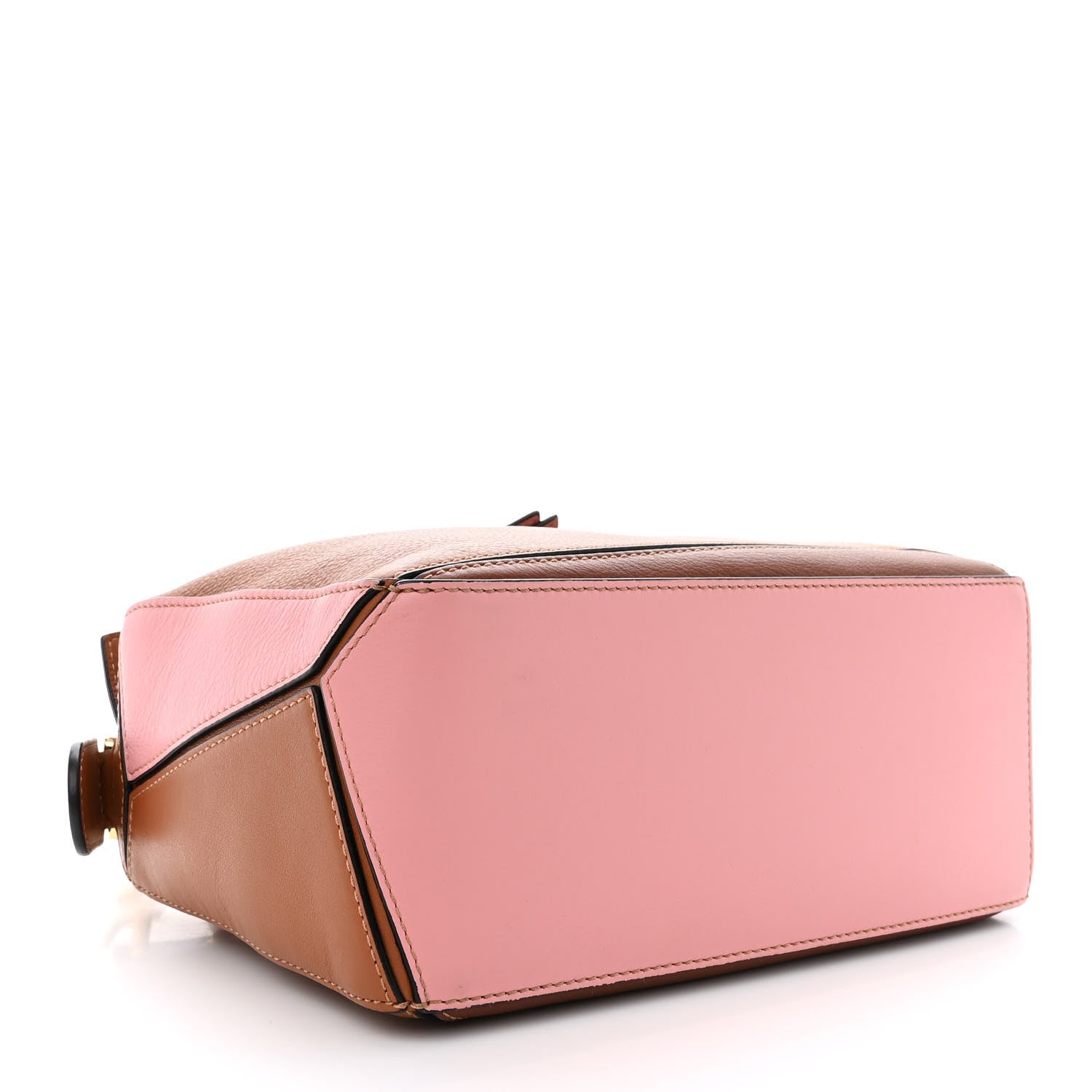 Loewe Calfskin Small Puzzle Bag Tan Pink 4 of 10