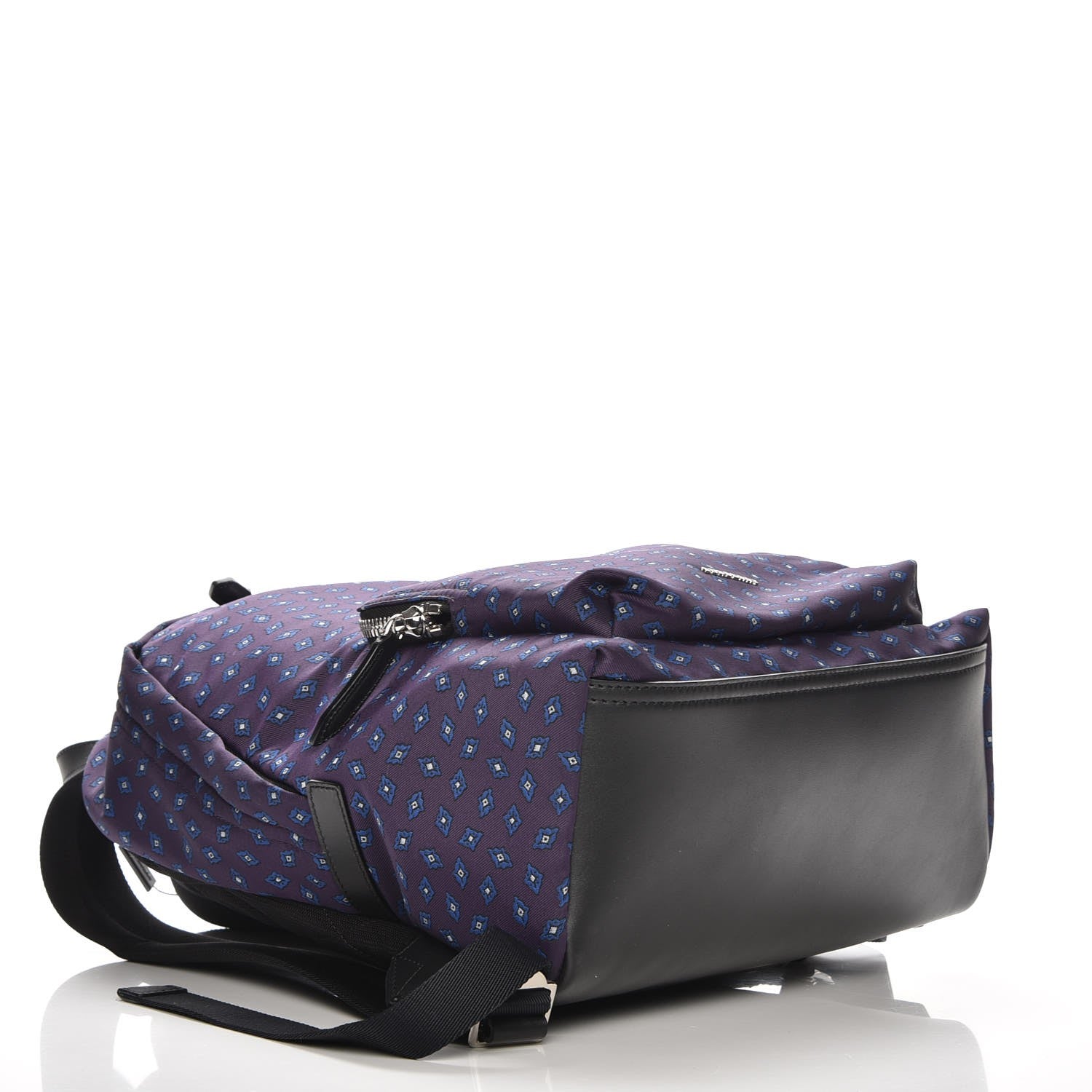 Burberry Nylon Tie Print Abbeydale Simple Backpack Deep Aubergine 4 of 8