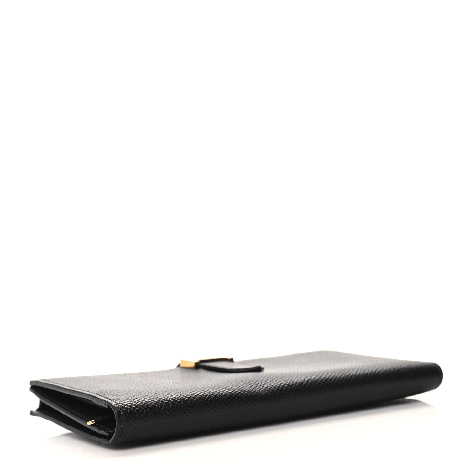 Hermes Epsom Bearn Gusset Wallet Black 4 of 11