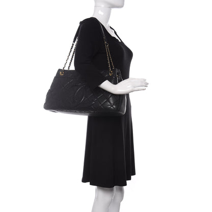 Chanel Caviar Quilted Timeless CC Soft Tote Black 2 of 10