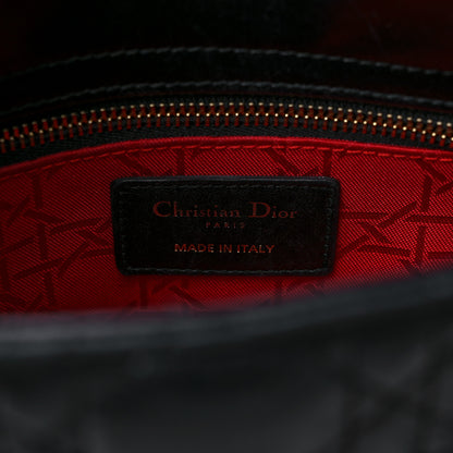 Christian Dior Lambskin Cannage Small My ABCDior Lady Dior Black 6 of 13