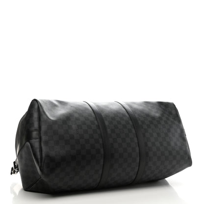 Louis Vuitton Damier Graphite Keepall Bandouliere 55 3 of 14