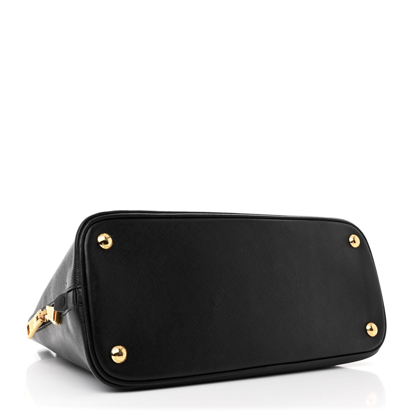 Saffiano Lux Medium Promenade Tote Black