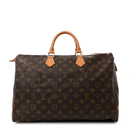 Louis Vuitton Monogram Speedy 40 1 of 12