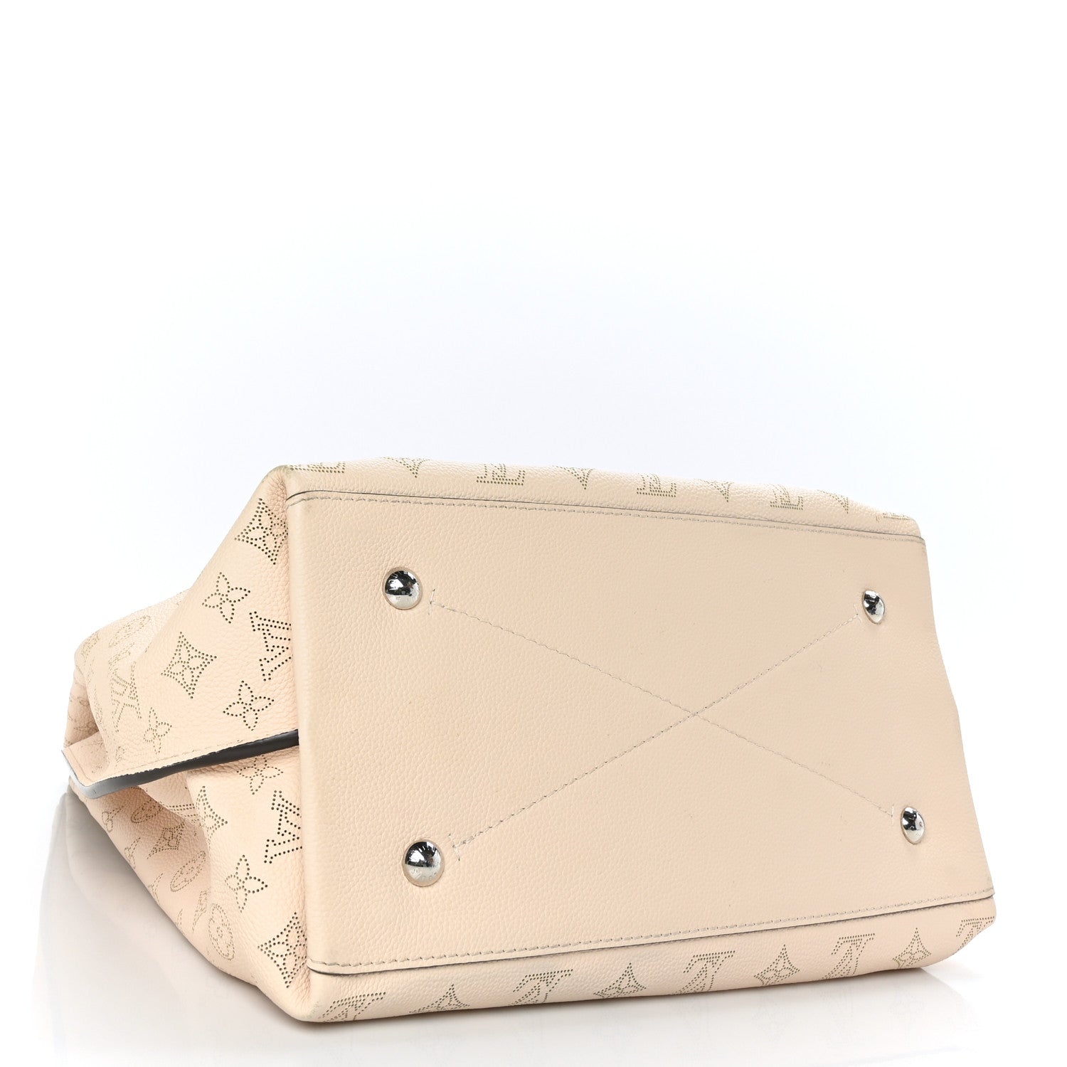 Louis Vuitton Mahina Carmel Hobo Creme 4 of 9