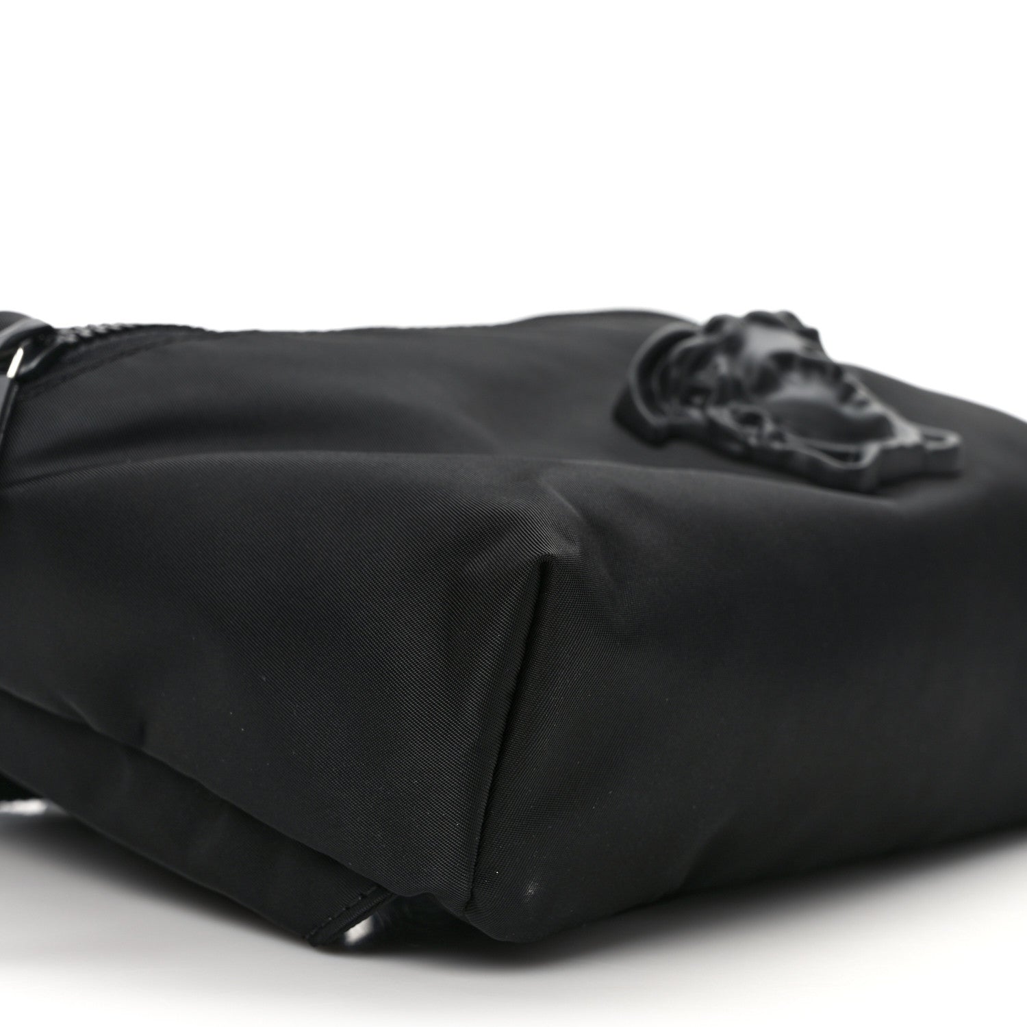 Versace Nylon Palazzo Medusa Belt Bag Black Ruthenium 8 of 9