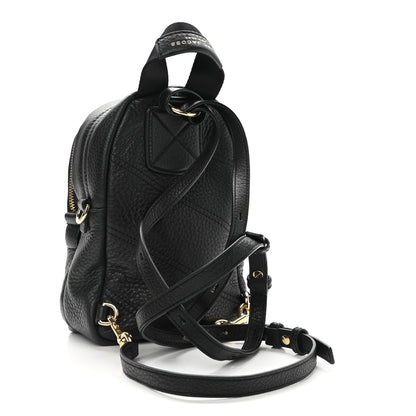 Marc Jacobs Grained Calfskin Mini Backpack Black 3 of 11