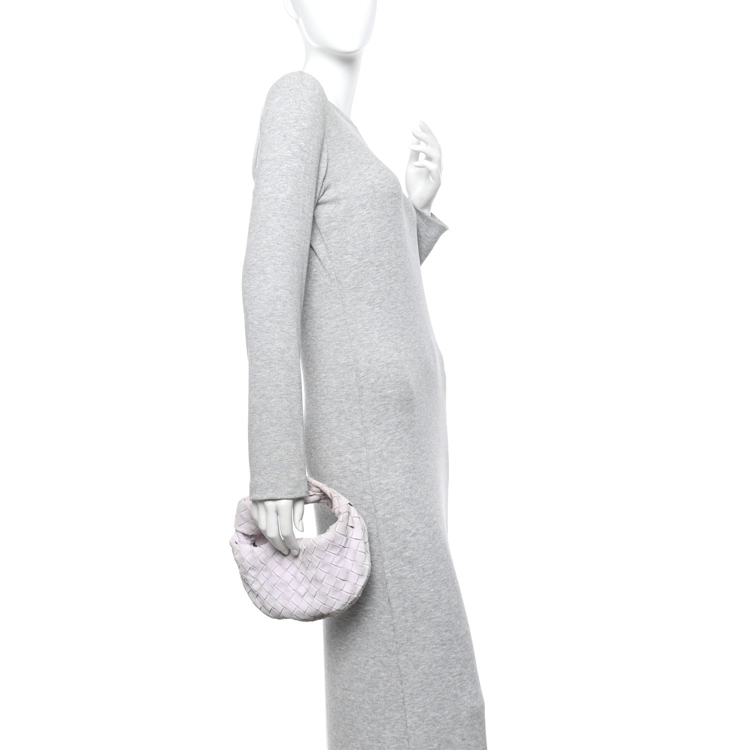 Bottega Veneta Suede Intrecciato Mini Jodie Mirth Washed 2 of 12