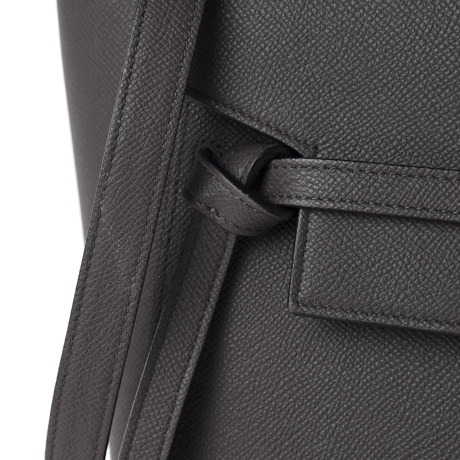 Celine Baby Grained Calfskin Micro Belt Bag Grey 11 of 20
