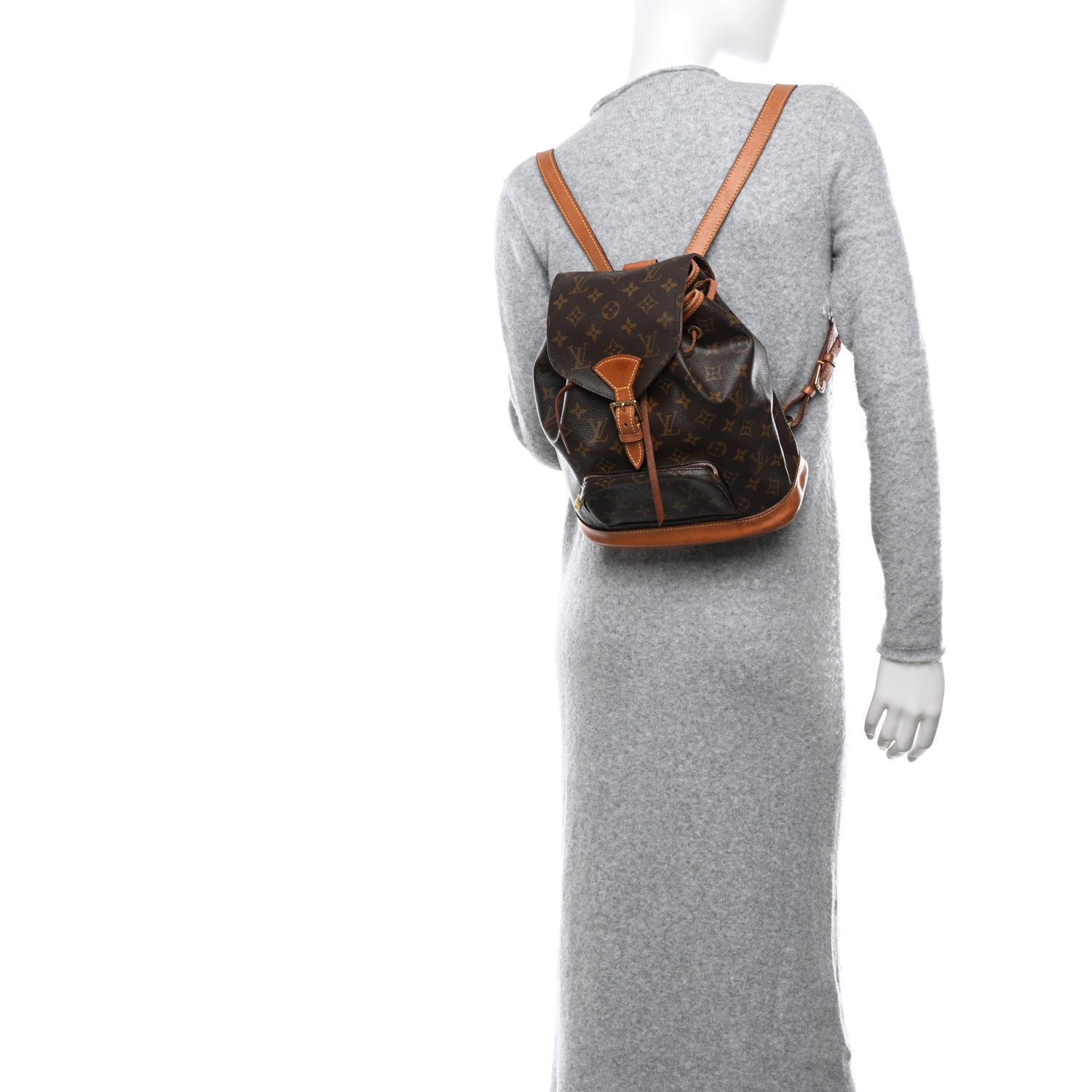 Louis Vuitton Monogram Montsouris MM Backpack 2 of 8