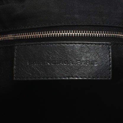 Balenciaga Agneau Giant 21 Silver Hardware Giant Day Hobo Black 6 of 7