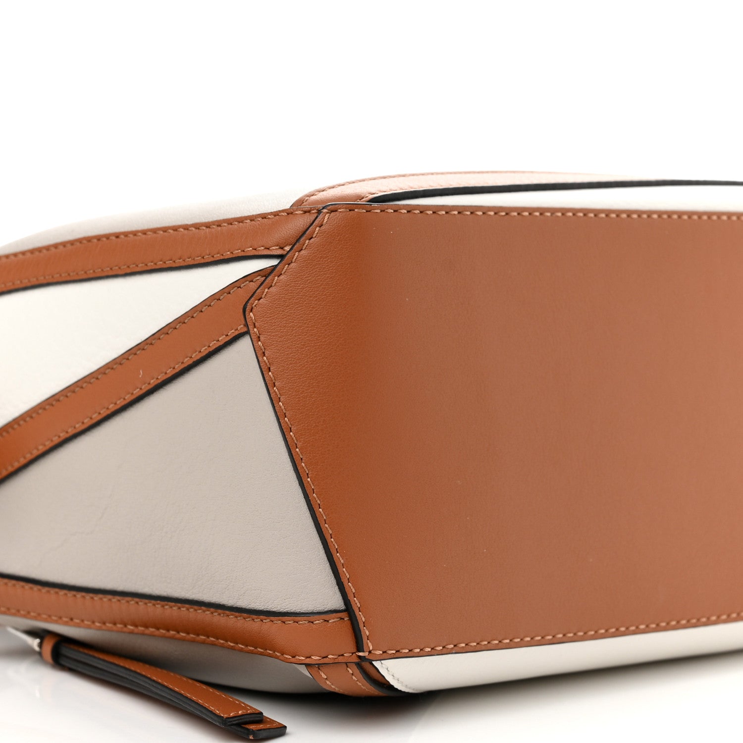 Loewe Calfskin Small Graphic Puzzle Bag Ghost Soft White 9 of 10