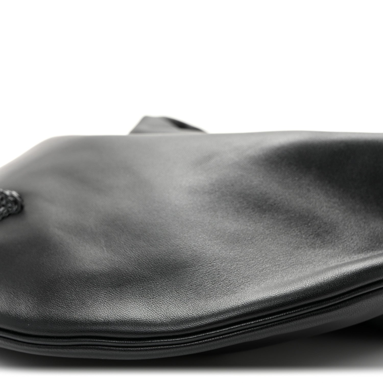 Versace Calfskin La Medusa Chain Hobo Black 10 of 10