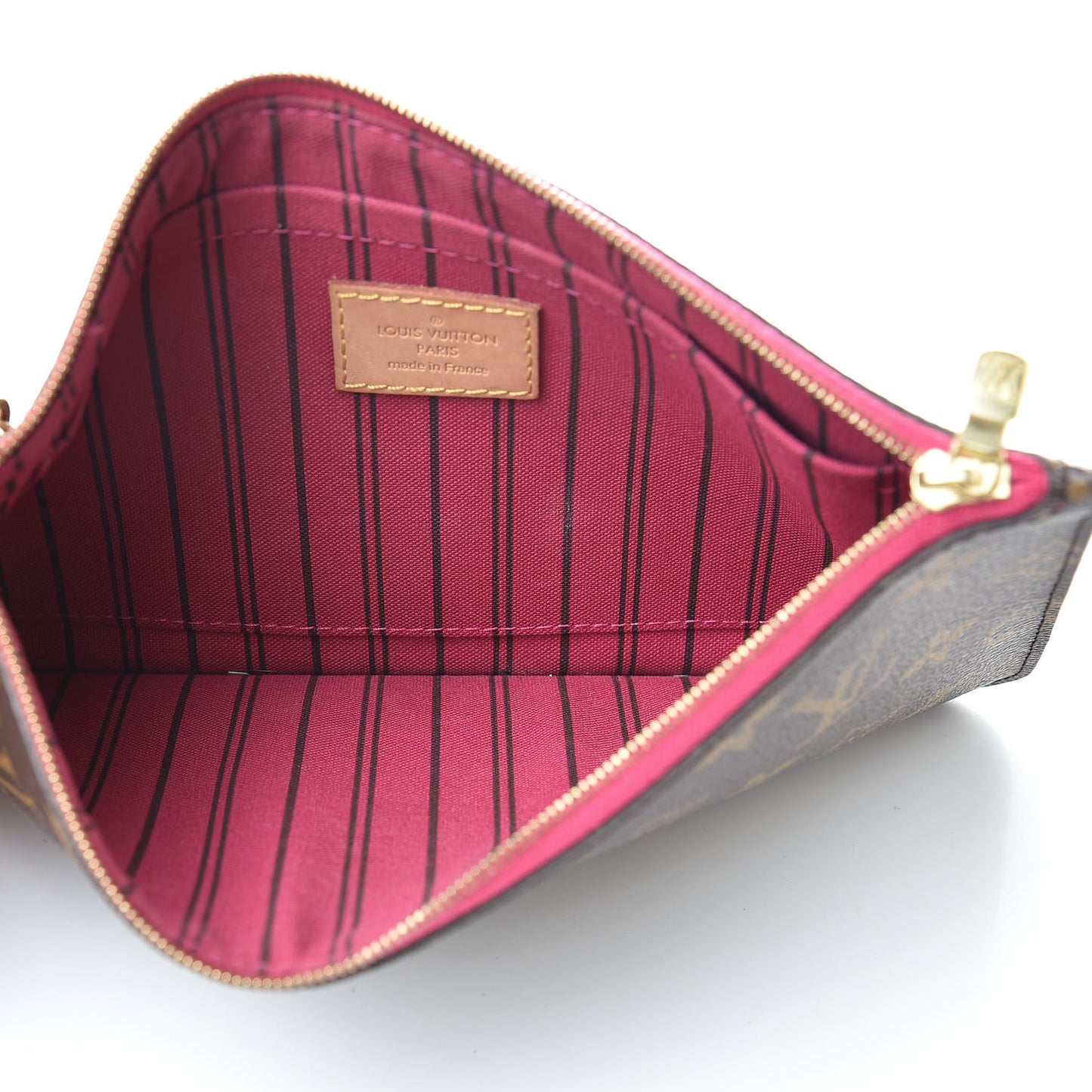 Monogram Neverfull MM GM Pochette Pivoine