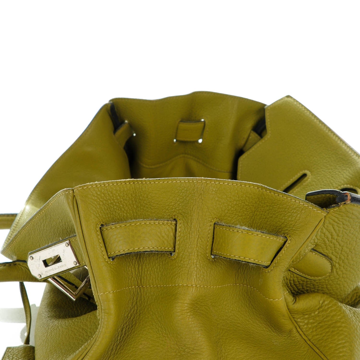Hermes Taurillon Clemence JPG Birkin 42 Chartreuse 19 of 35