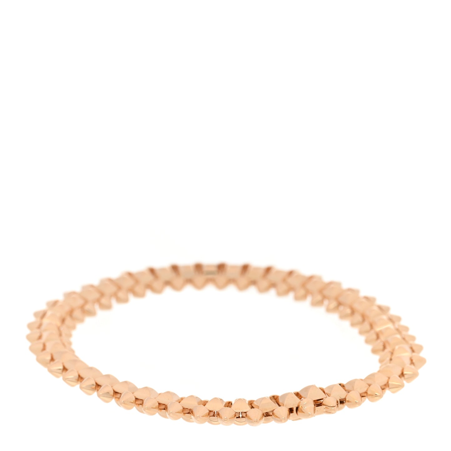 18K Pink Gold MM Clash De Cartier Flexible Bracelet 16
