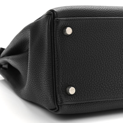 Hermes Togo Kelly Retourne 32 Black 10 of 11