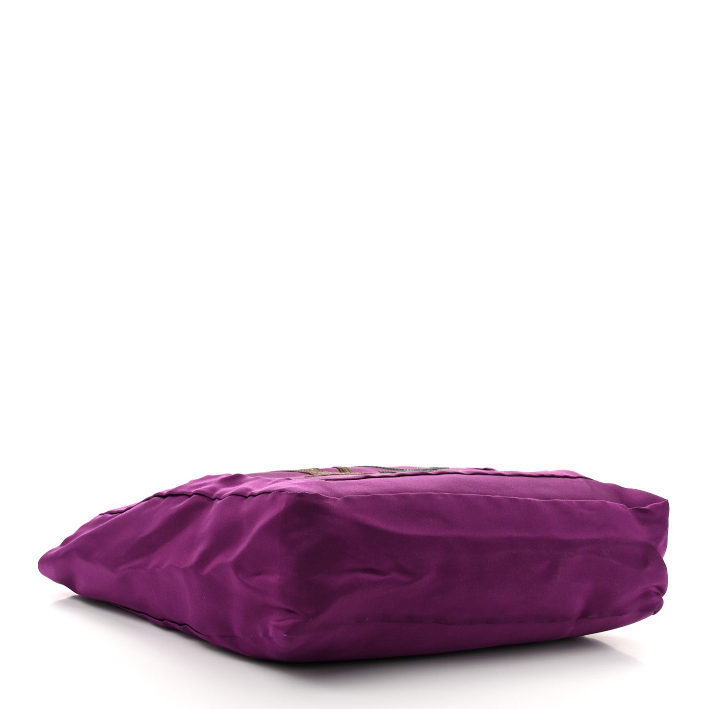 Satin Sequin Thats Love Tote Violet