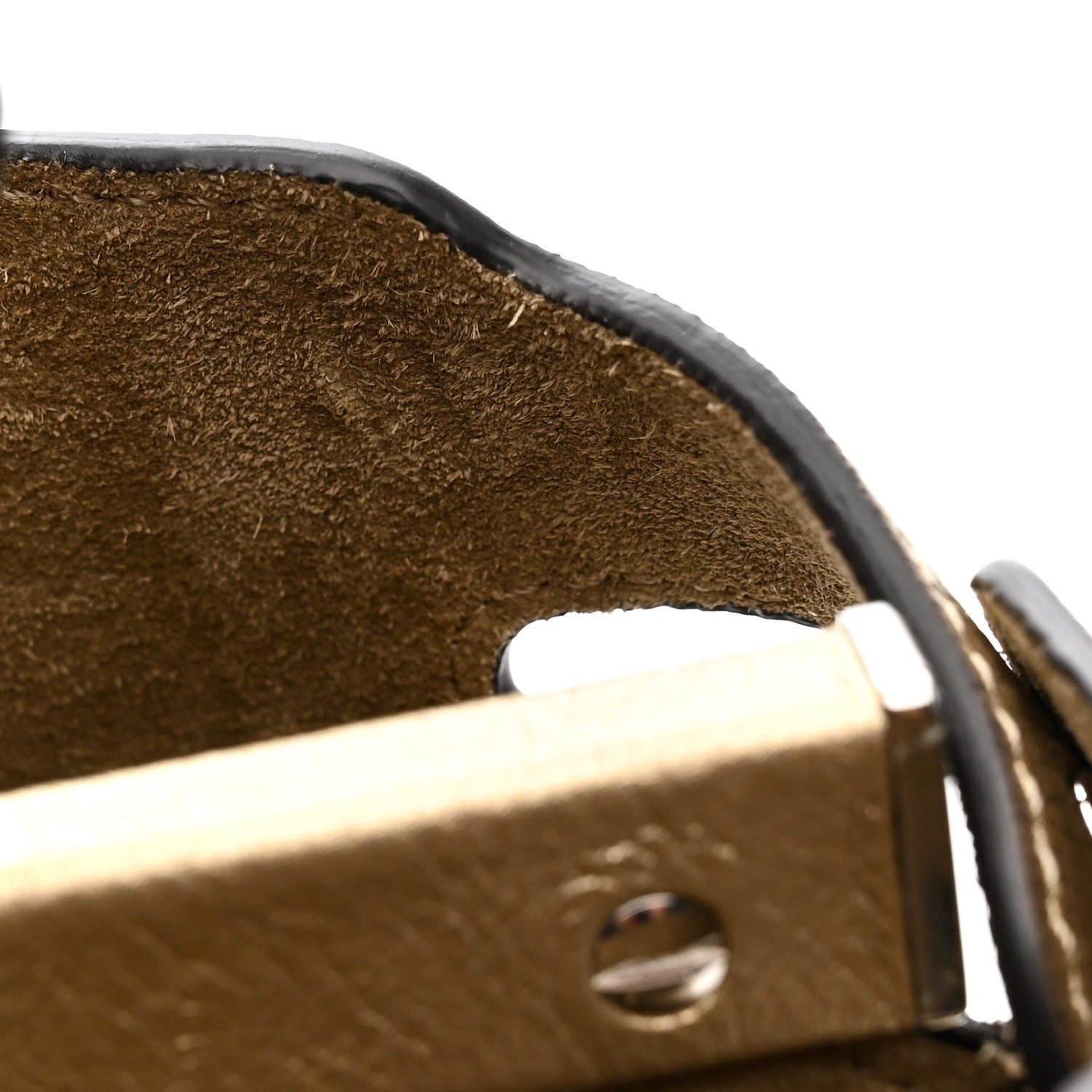 Fendi Metallic Vitello Medium Soft Peekaboo Gold 27 of 27