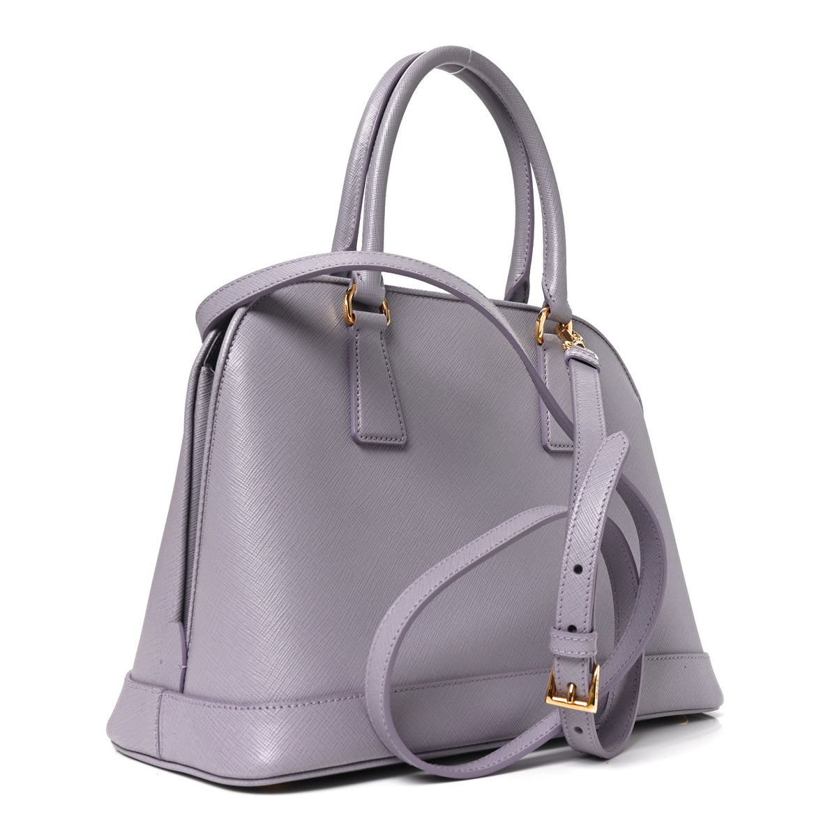 Saffiano Lux Medium Open Promenade Tote Glicine